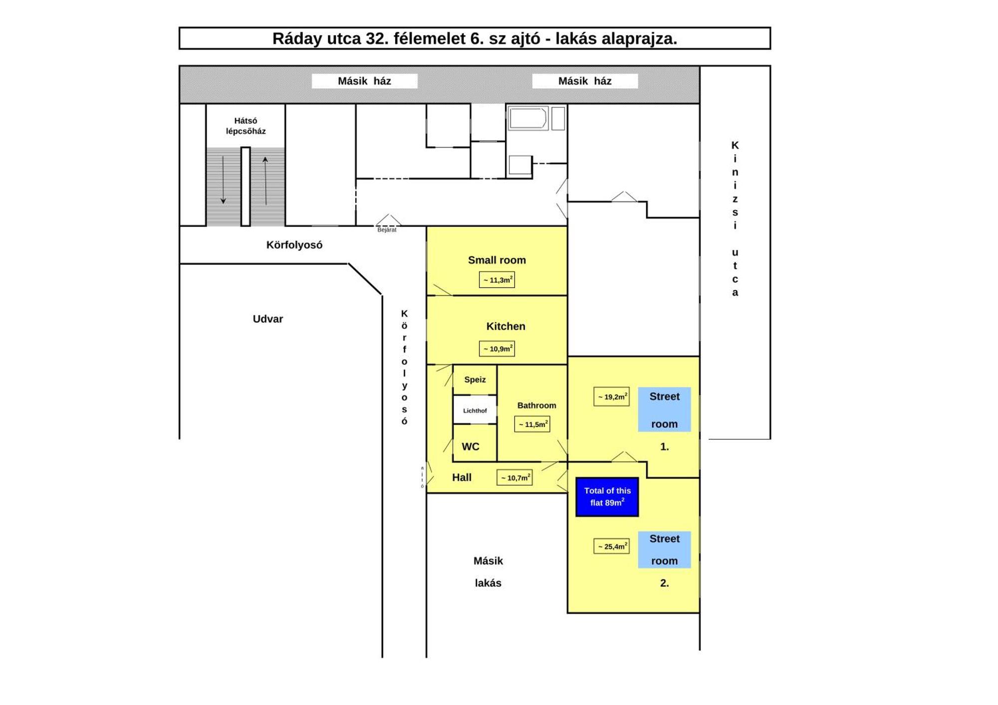 בודפשט Cozy Apartment On Raday Corso מראה חיצוני תמונה